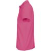Рубашка поло унисекс Pitcher, розовая (ribbon pink)