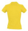 Рубашка поло женская People 210, желтая