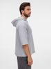 Футболка оверсайз унисекс с капюшоном Neofit, светло-серая