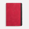 Ежедневник Notera Maxi, недатированный, красный