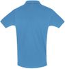 Рубашка поло мужская Perfect Men 180 бирюзовая