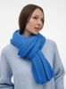 Шарф Nobilis Mono, синий (аква)
