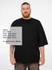 Футболка оверсайз Big Boss, черная