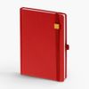 Ежедневник Favor Gold, недатированный, красный