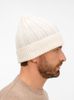 Шапка Bellish, белая (ванильная)