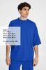 Футболка оверсайз унисекс T9, синяя