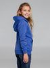 Толстовка с капюшоном детская Kirenga Kids, ярко-синяя