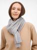 Шарф Bellish, светло-серый меланж