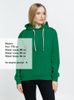 Толстовка с капюшоном Kirenga, зеленая