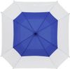 Квадратный зонт-трость Octagon, синий с белым