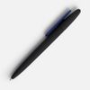 Ручка шариковая Prodir DS5 TRR-P Soft Touch, черная с синим