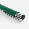 Ручка шариковая Keskus Soft Touch, зеленая