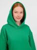 Худи оверсайз унисекс Tolla, зеленое