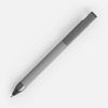 Ручка шариковая Standic с подставкой для телефона, серая