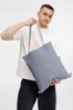 Шопер B3, серый с серыми ручками