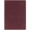 Ежедневник Spring Urban на заказ, недатированный, бордовый