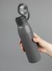 Бутылка для воды Billy Gym, матовая серая