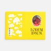 Обложка для паспорта Devon, желтая