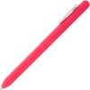 Ручка шариковая Swiper Soft Touch, розовая с белым