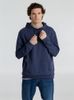 Толстовка с капюшоном унисекс Hoodie, синий меланж