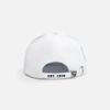 Бейсболка Classic 2.0, белая с темно-синим кантом