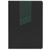 Ежедневник Bookmark, недатированный, черный с зеленым