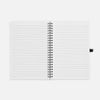 Блокнот на пружине Stone Line, белый