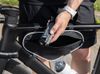 Велосумка на раму BikeLine, черная с белым