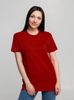 Футболка унисекс T-Bolka 160, темно-красная