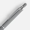 Ручка шариковая Chromos Soft Touch, серая