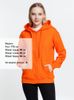 Толстовка на молнии с капюшоном Siverga 2.0, оранжевая