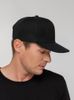 Бейсболка Snapback с прямым козырьком, черная