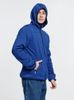 Куртка с капюшоном унисекс Gotland, синяя