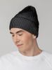 Шапка Nobilis, черная с серым меланжем