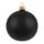 Елочный шар Gala Matt в коробке, 8,5 см, черный