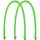 Ручки Corda для пакета M, ярко-зеленые (салатовые)