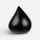 Антистресс «Капля», черный