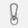 Застежка-карабин Snap Hook, S, серая