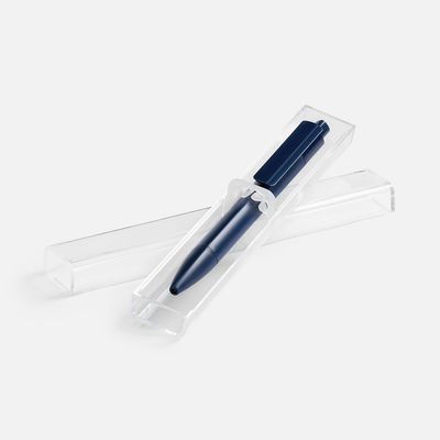 Ручка шариковая Prodir DS4 PMM-P в футляре, темно-синяя