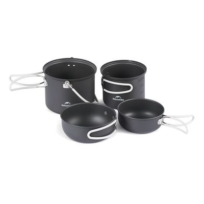 Набор посуды Naturehike NH18T018-G, серый