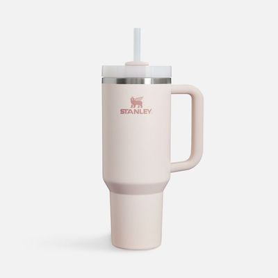 Термокружка Quencher H2.0 1180 с трубочкой, розовая