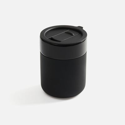 Кружка Nabo с силиконовым держателем, черная