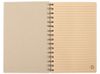 Блокнот на спирали в картонной обложке с переработанной бумагой "Mania", натуральный