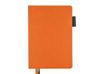 Ежедневник А5 датированный "Boston" 2026, оранжевый с серым обрезом