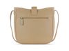 Сумка женская BUGATTI Elsa, песочного цвета, воловья кожа/полиэстер, 29х8х27 см