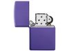 Зажигалка ZIPPO Classic с покрытием Purple Matte, латунь/сталь, фиолетовая, матовая, 38x13x57 мм