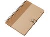 Крафтовый блокнот А5 в твердой обложке "Saharan Cypress", 80 листов 70 гр/м2 бумаги, натуральный