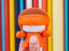 Портативная колонка Bluetooth XOOPAR mini Xboy Metallic, оранжевый