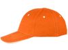 Бейсболка "New Castle" 6-ти панельная, оранжевый/белый
