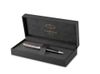 Шариковая ручка Parker Sonnet Premium Metal & Grey Lacquer PGT, стержень: M, цвет чернил: black , в подарочной упаковке